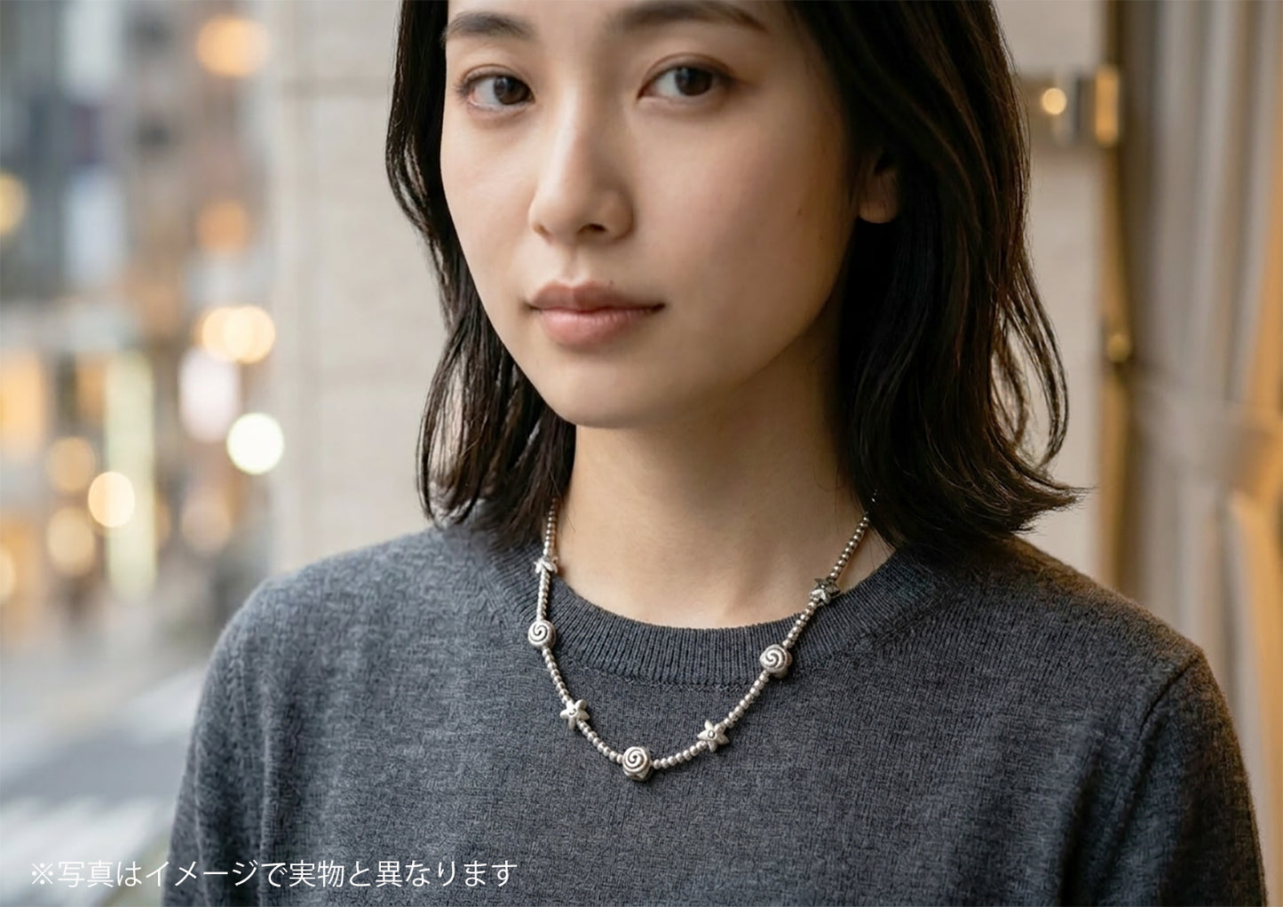 カレンシルバーネックレス(1150001)